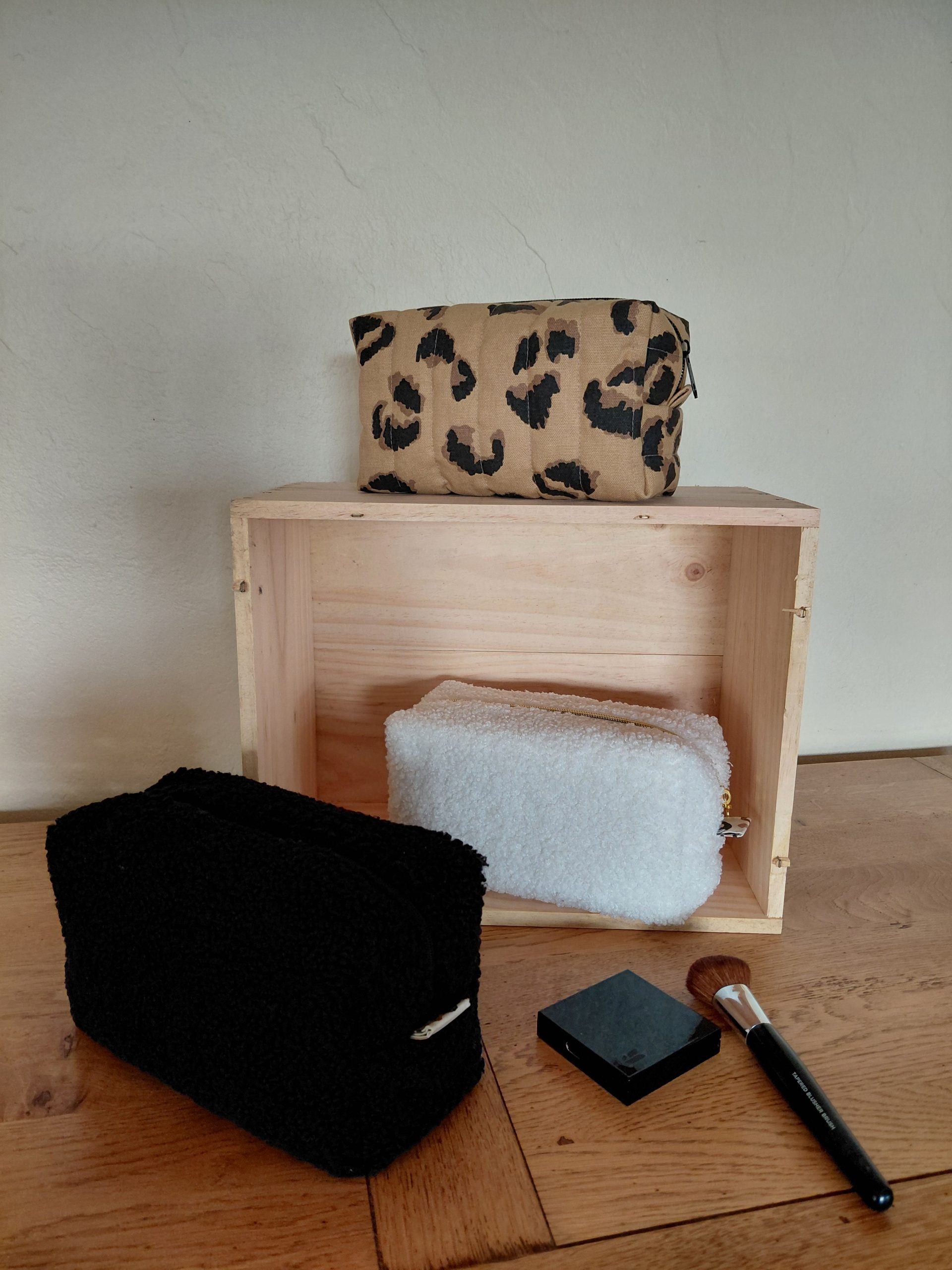 Trousse Rituel : trousse de toilette femme élégante et pratique (3 coloris)
